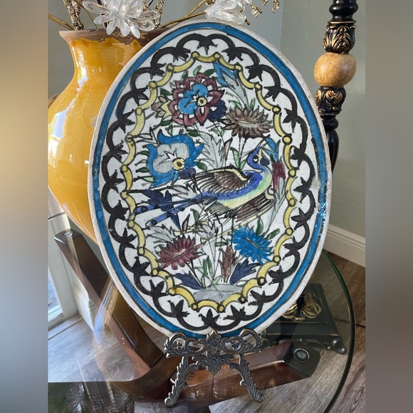 Large Antique Persian Qajar Tile never used - Picture 3 of 9